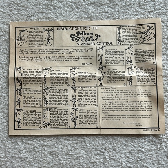 Vintage Pelham Puppet Marionette Toy - Mitzi - Picture 8 of 16